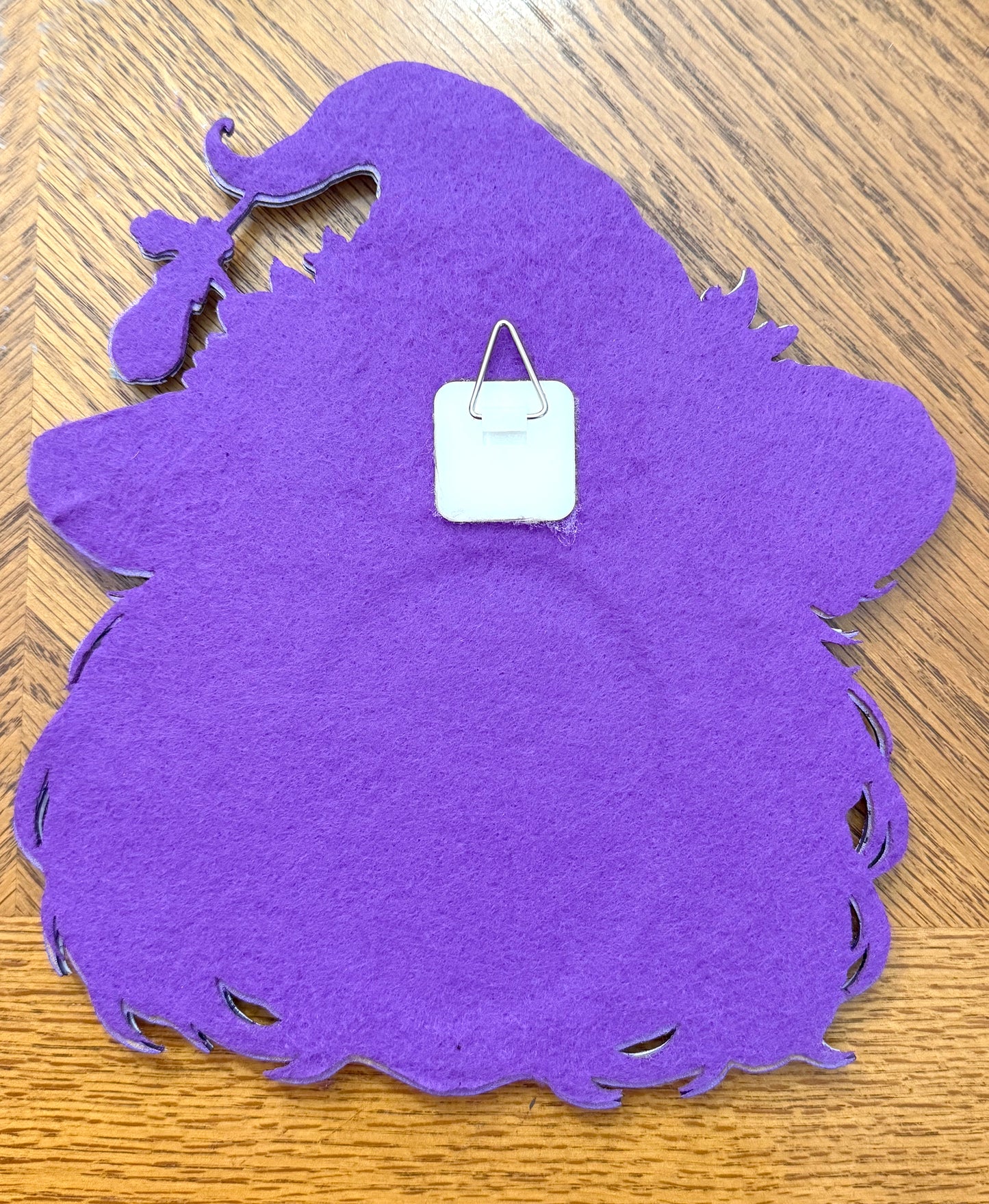 Glittery Witch Mirror Wall Art