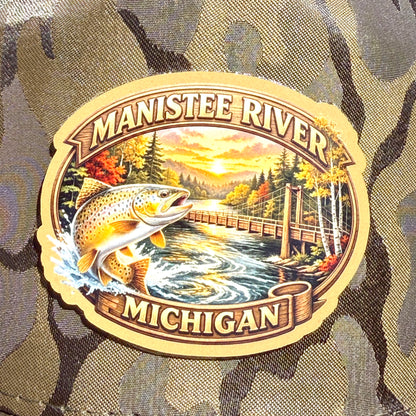 Manistee River Premium Trucker Cap - J&L Craftworks