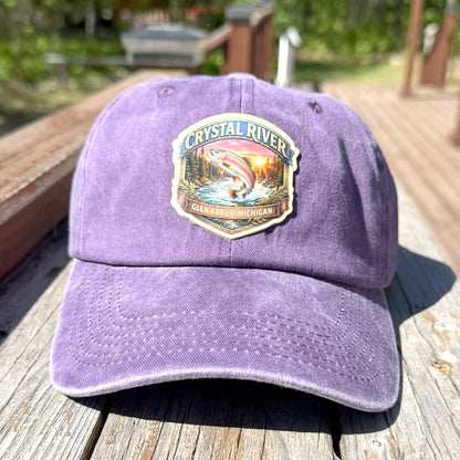 Crystal River Pigment-Dyed Baseball Cap - J&L Craftworks