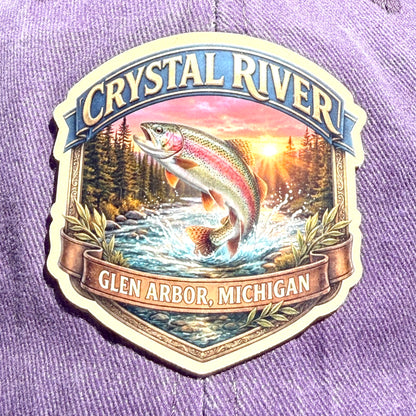 Crystal River Pigment-Dyed Baseball Cap - J&L Craftworks