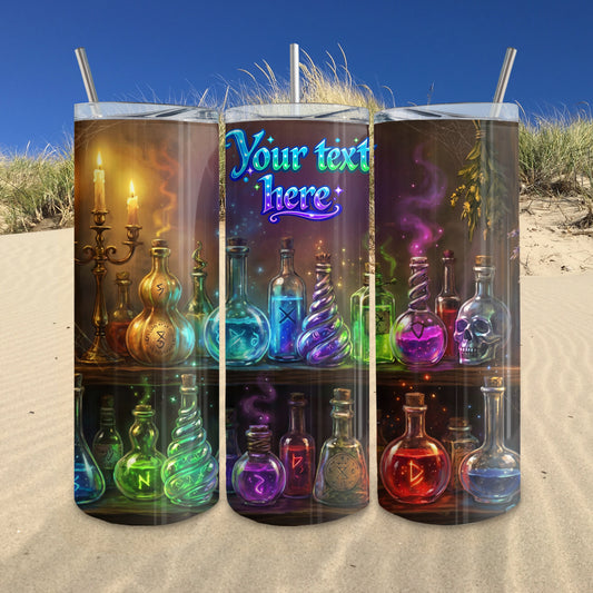 20oz Personalized Magic Potions Sublimation Tumbler