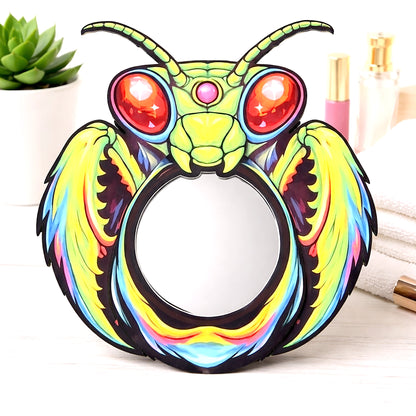 Praying Mantis Mirror Wall Art