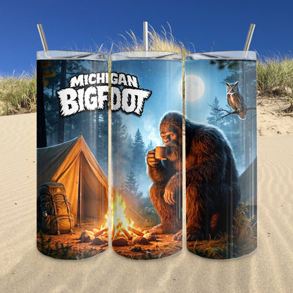 Michigan Bigfoot Tumbler - J&L Craftworks