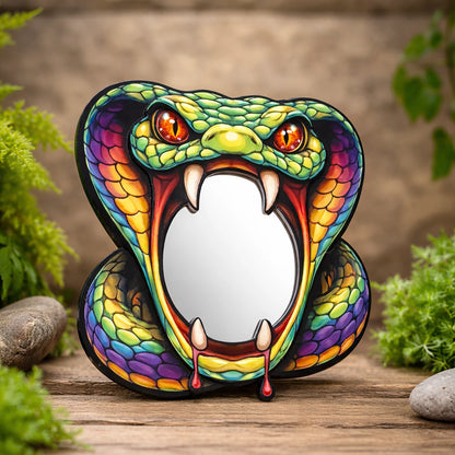 Snake Mirror Wall Art