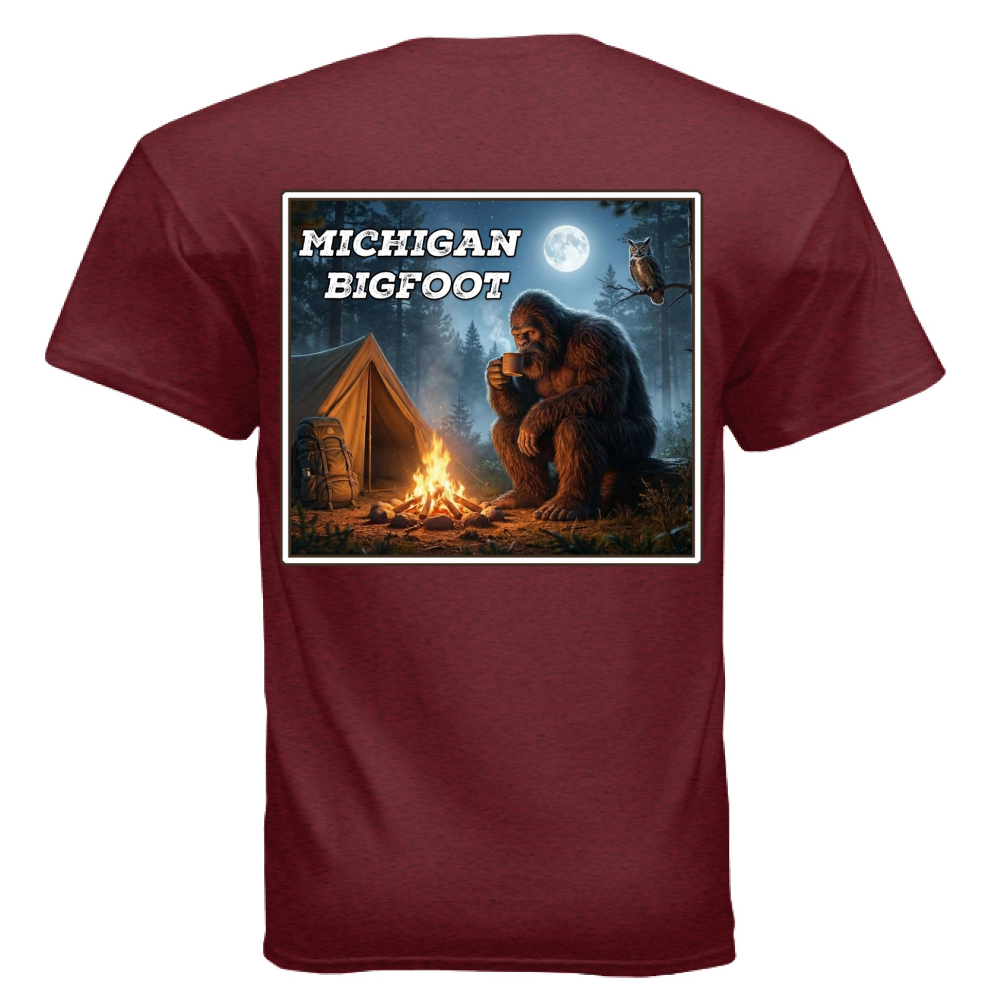 ANTIQUE CHERRY RED - BACK