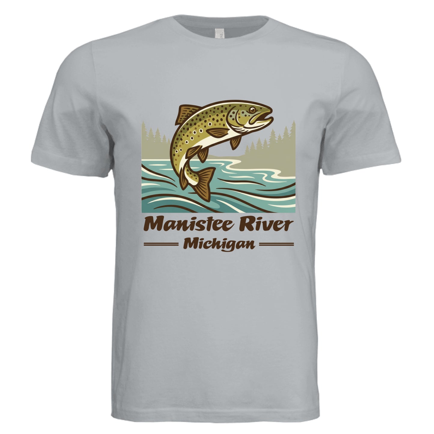 Solid Silver Triblend - FRONT