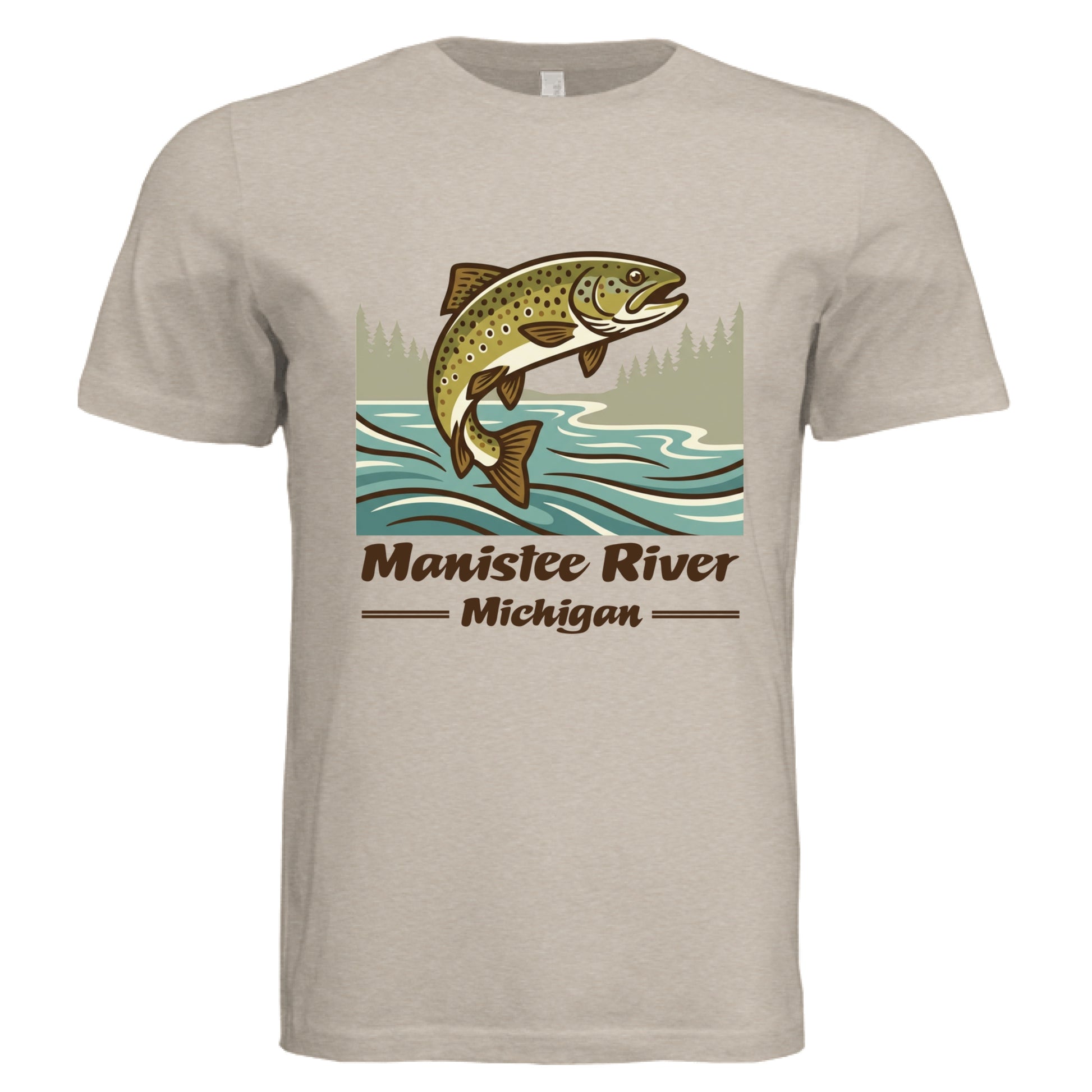 Tan Triblend - FRONT