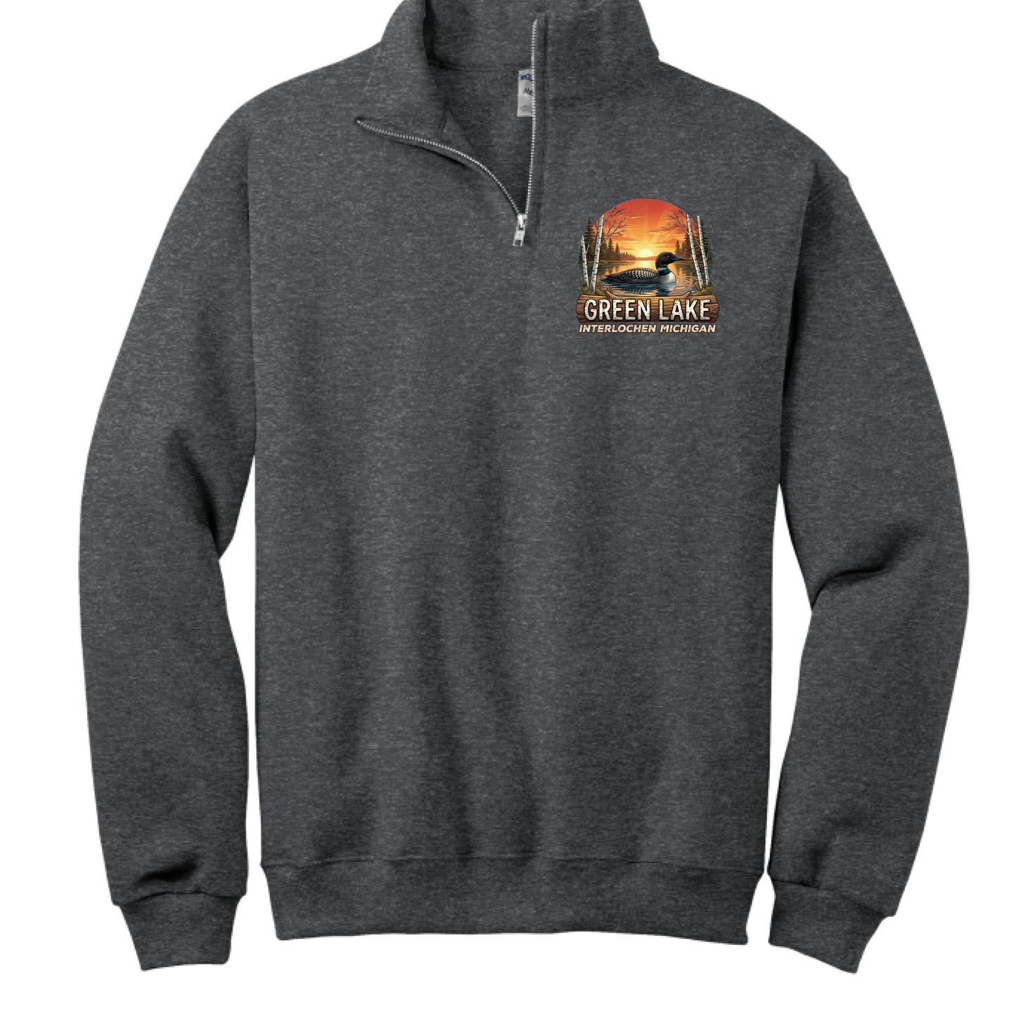 BLACK HEATHER - FRONT