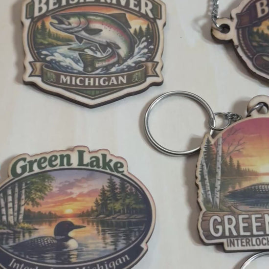 Michigan-Themed Keychains Video