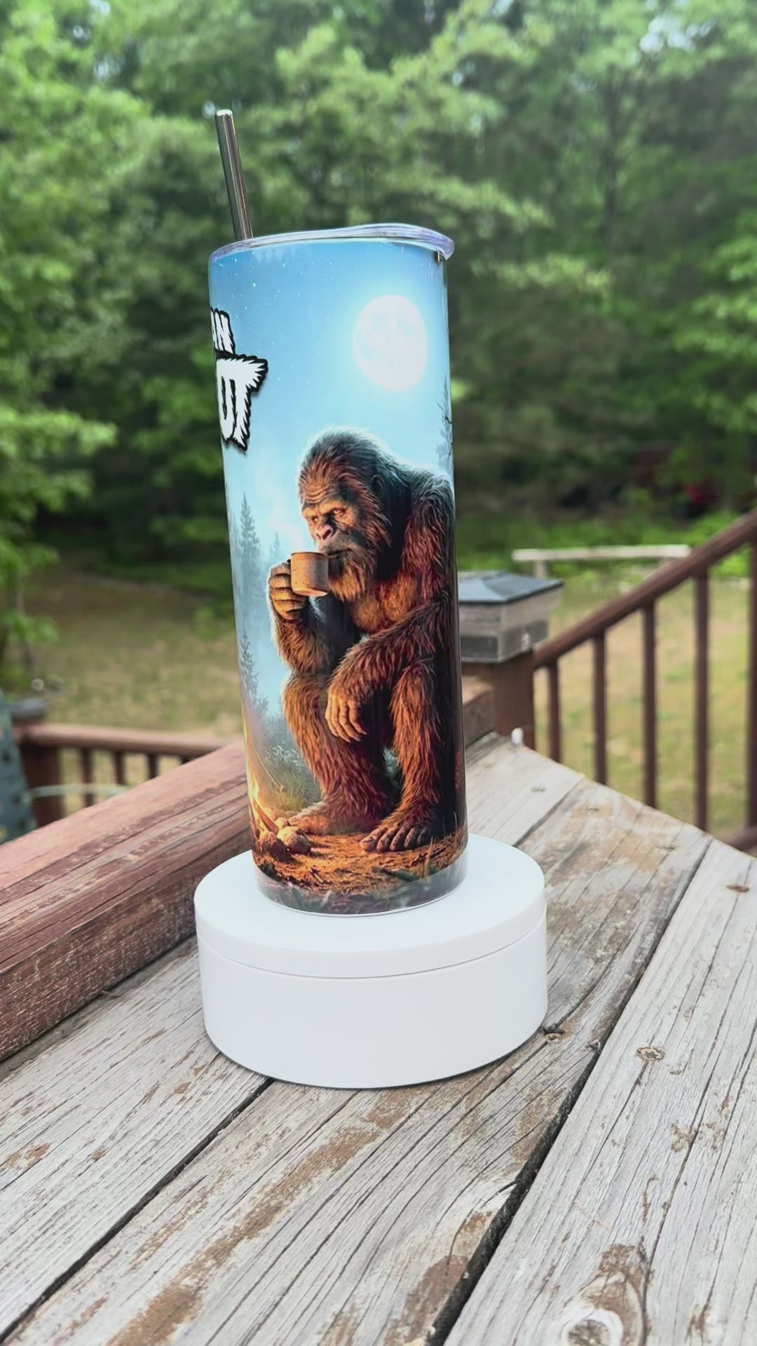 Michigan Bigfoot Tumbler - J&L Craftworks