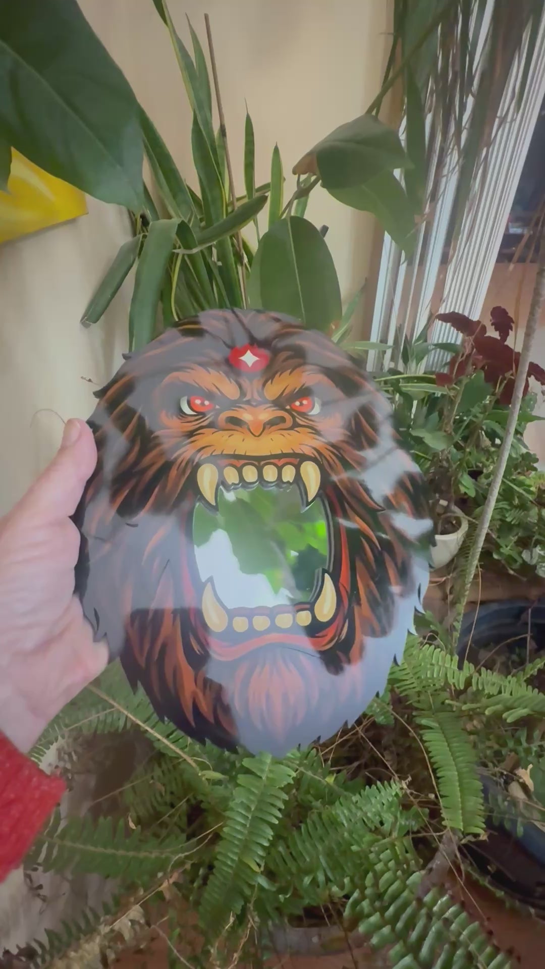 Bigfoot Mirror Wall Art