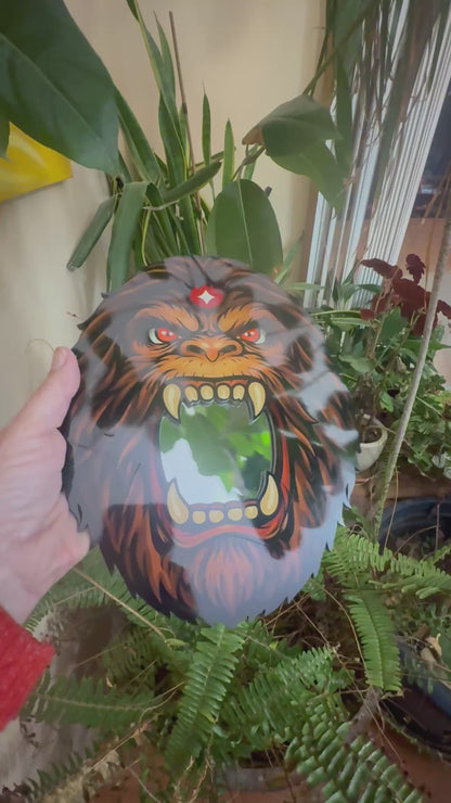 Bigfoot Mirror Wall Art