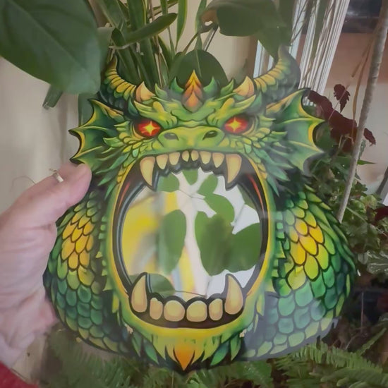 Dragon Mirror Wall Art