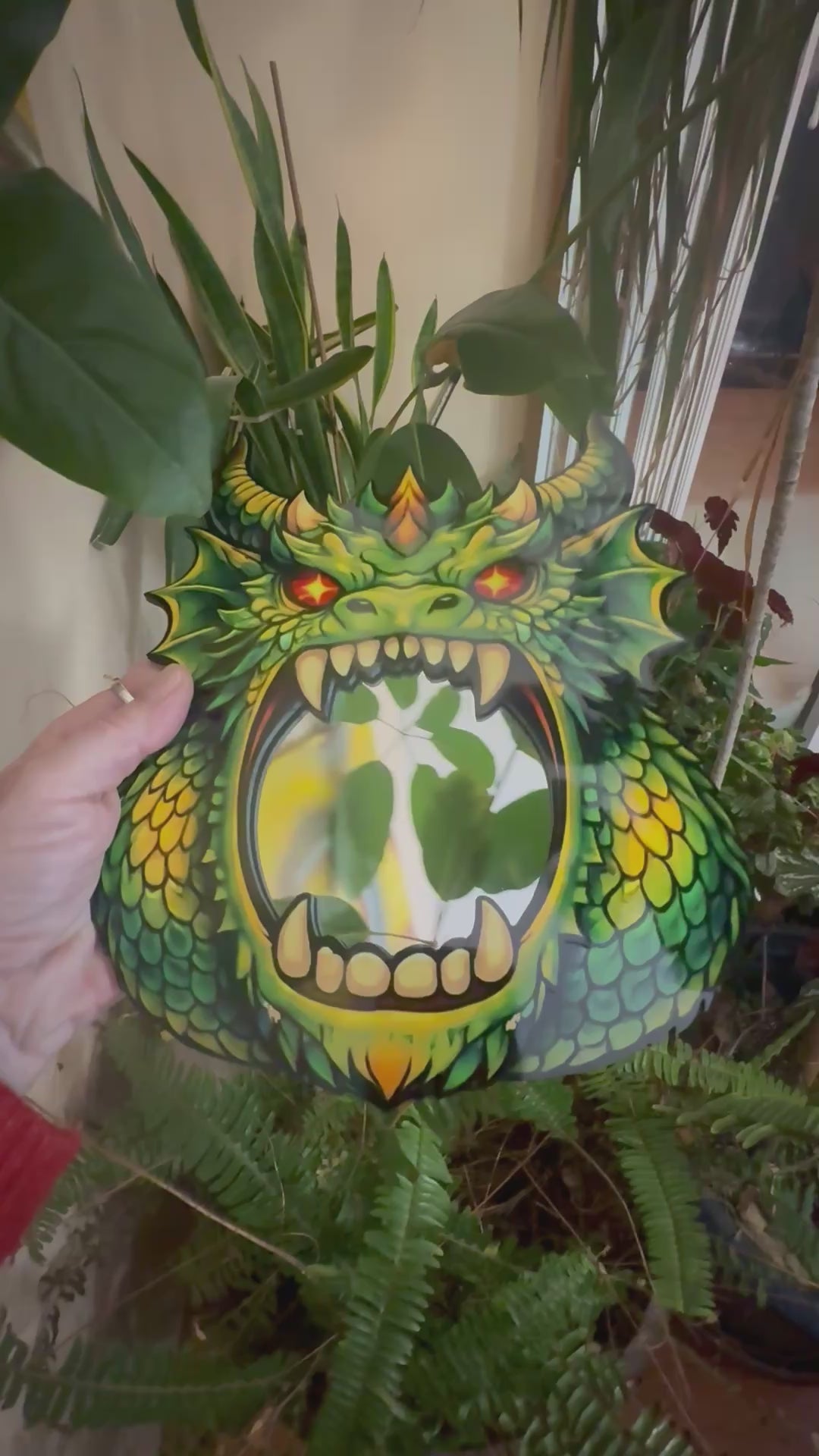 Dragon Mirror Wall Art
